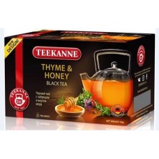 Чай TEEKANNE Thyme & Honey черный с чабрецом и медом 20 пак.